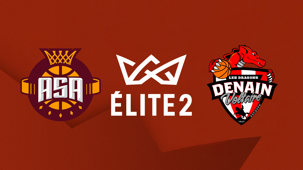 Alliance Sport Alsace vs Denain Voltaire Basket poster