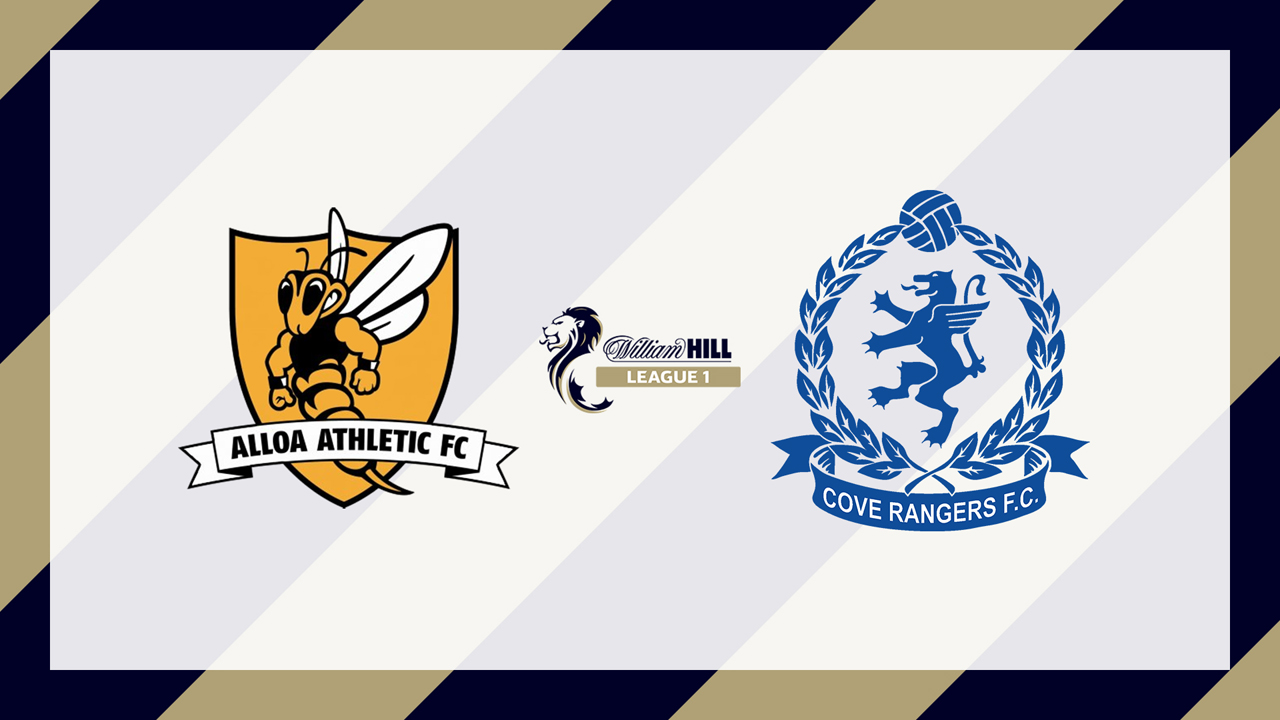 Alloa Athletic vs Cove Rangers poster