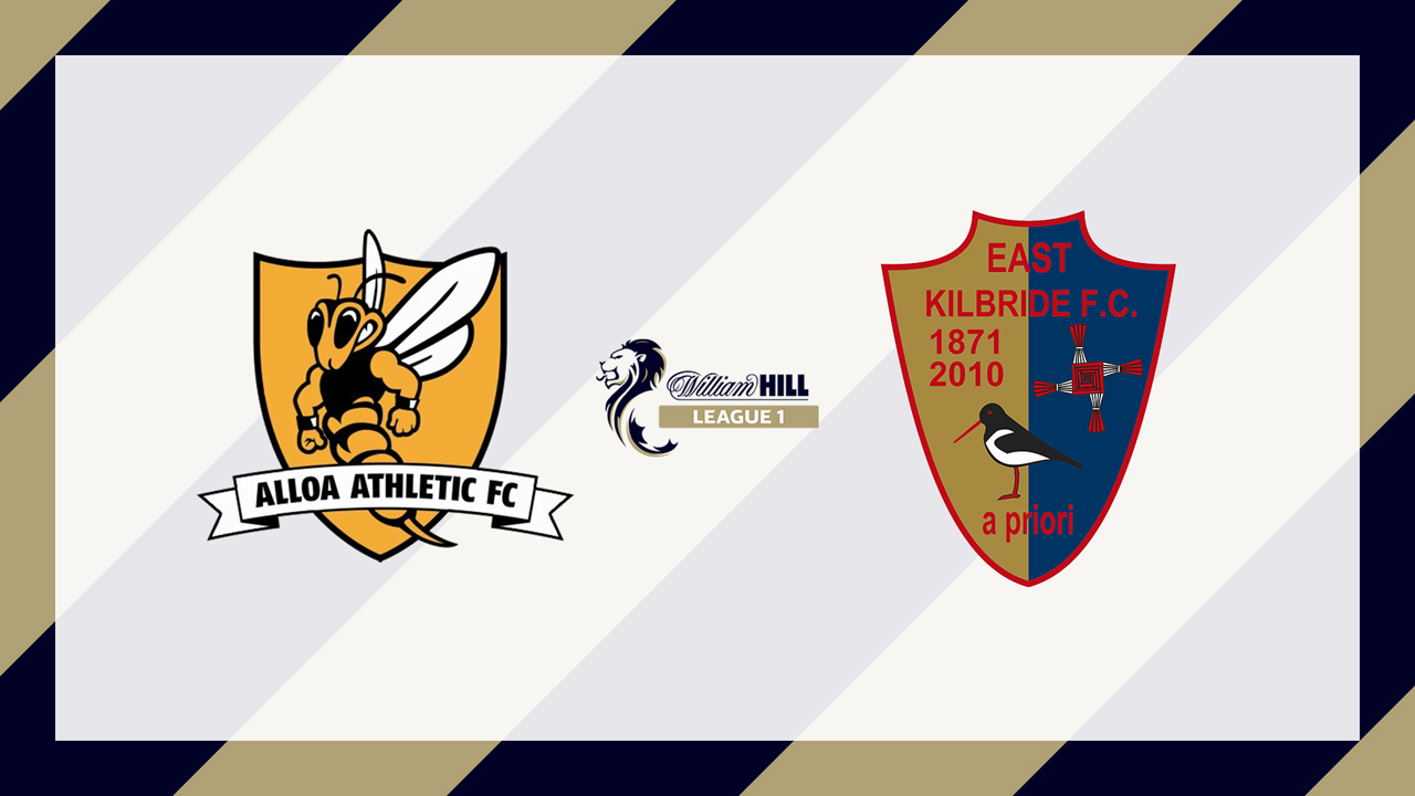 Alloa Athletic vs East Kilbride poster