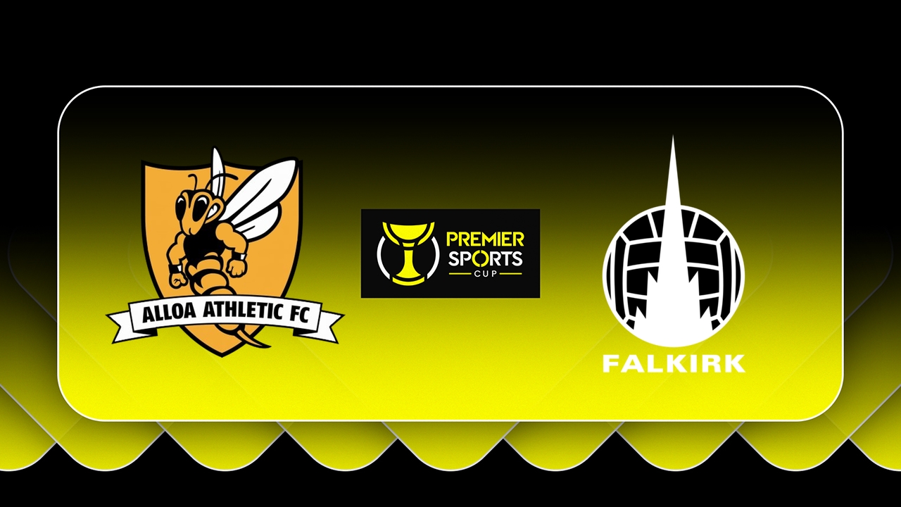 Alloa Athletic vs Falkirk poster
