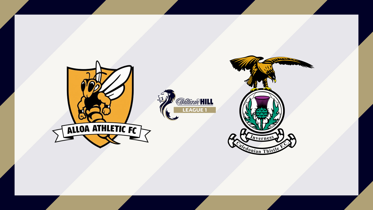 Alloa Athletic vs Inverness Caledonian Thistle poster