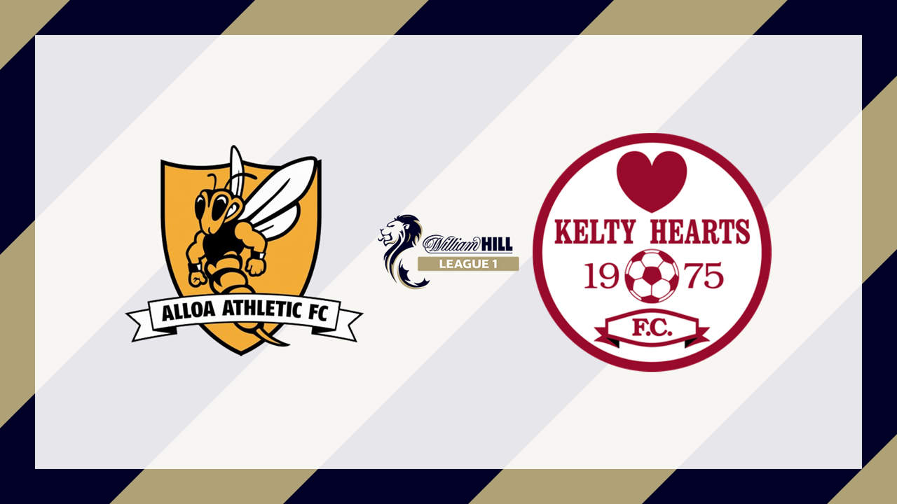 Alloa Athletic vs Kelty Hearts poster
