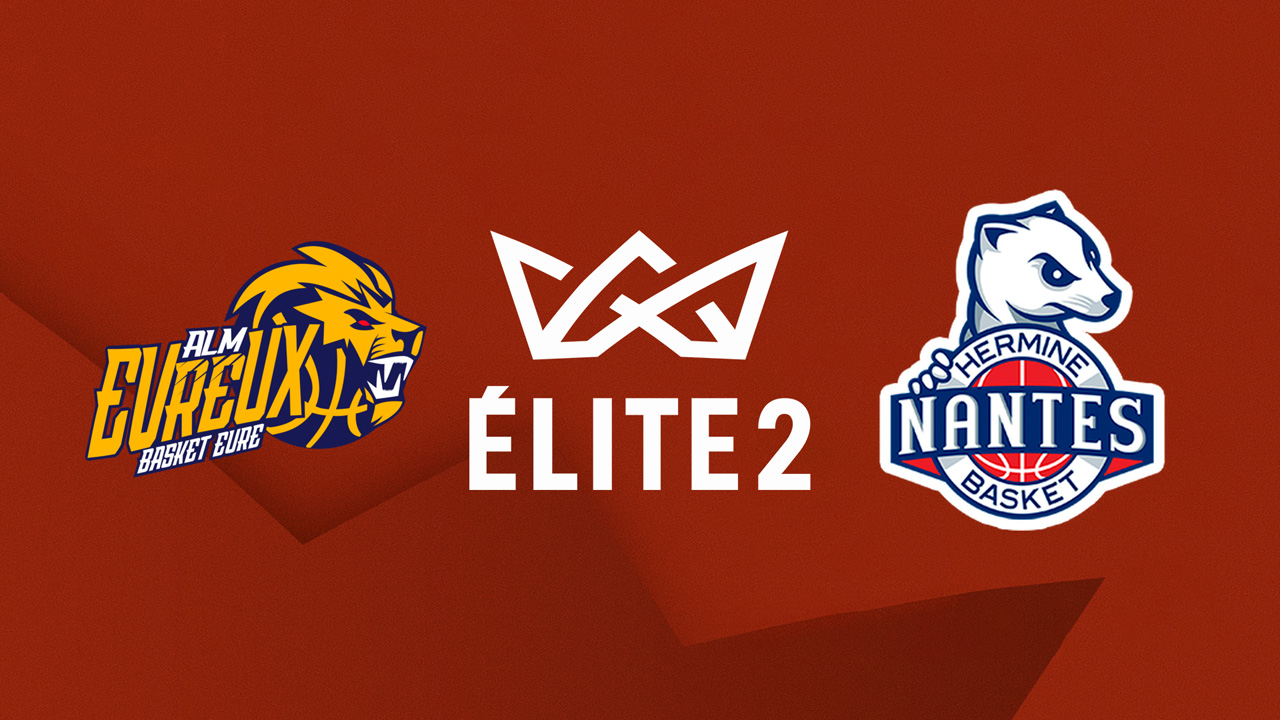 ALM Évreux Basket vs Hermine Nantes Basket poster