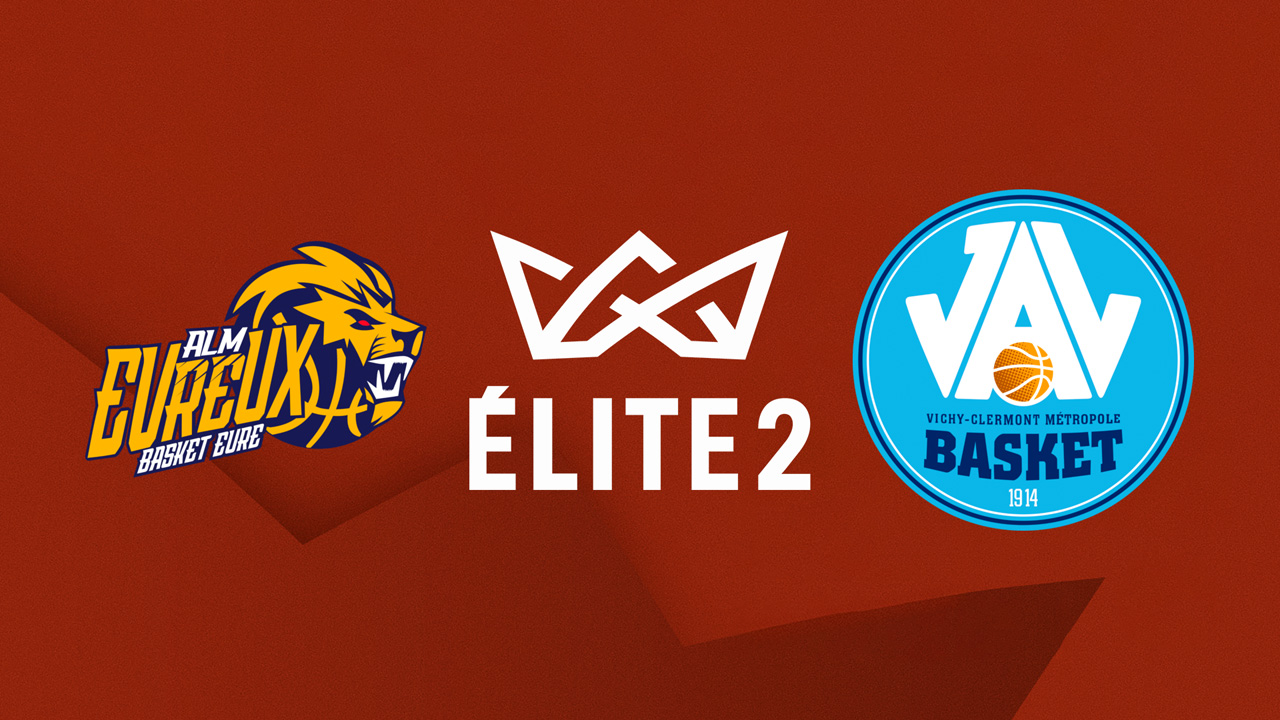 ALM Évreux Basket vs JA Vichy poster
