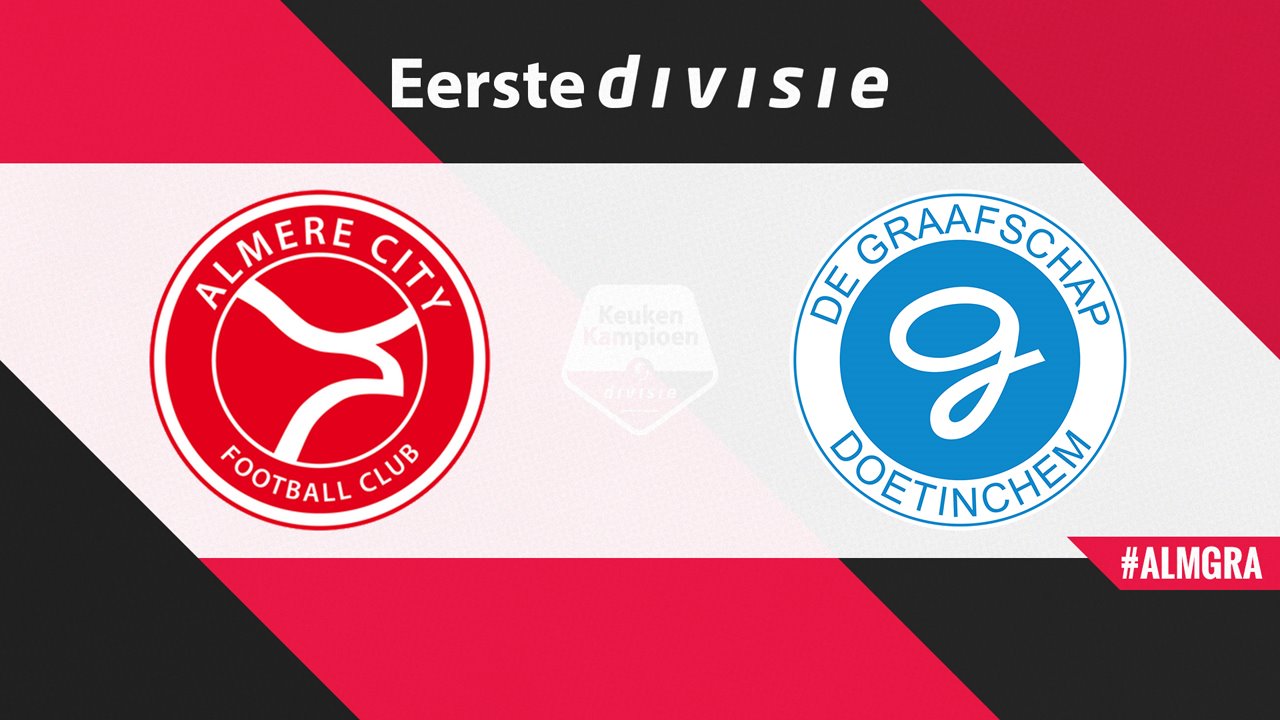 Almere City vs De Graafschap poster