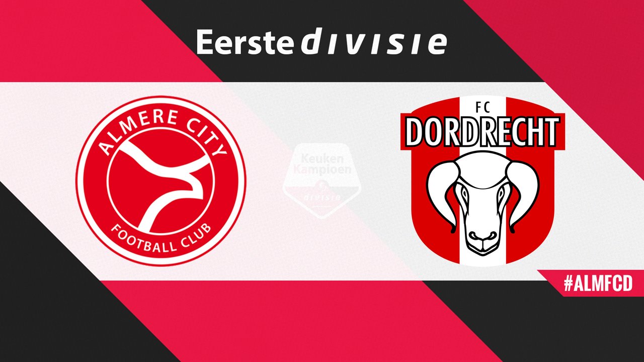 Almere City vs FC Dordrecht poster