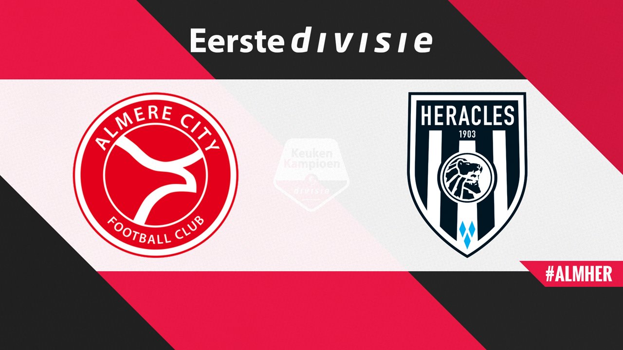 Almere City vs Heracles Almelo poster