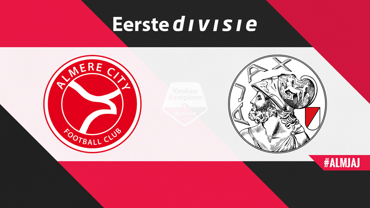 Almere City vs Jong Ajax poster