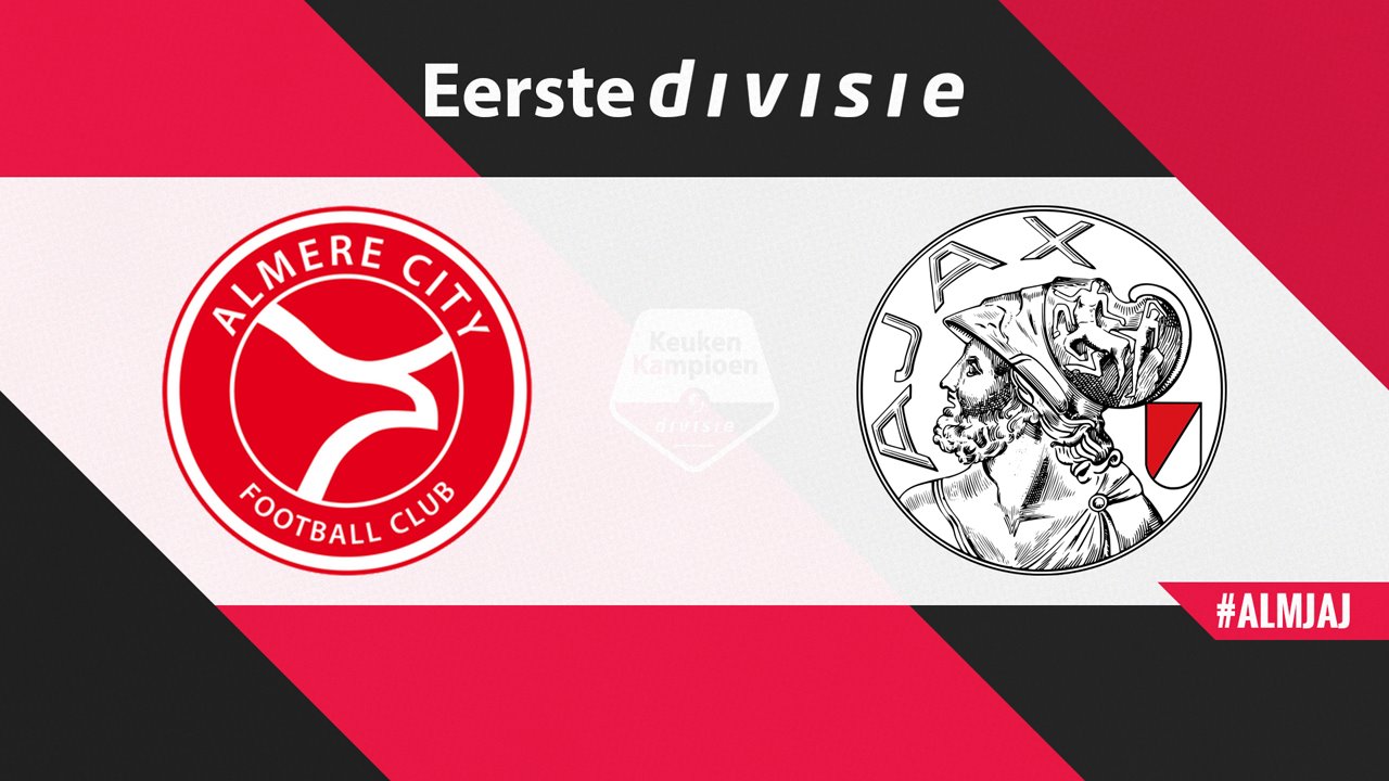 Almere City vs Jong Ajax poster