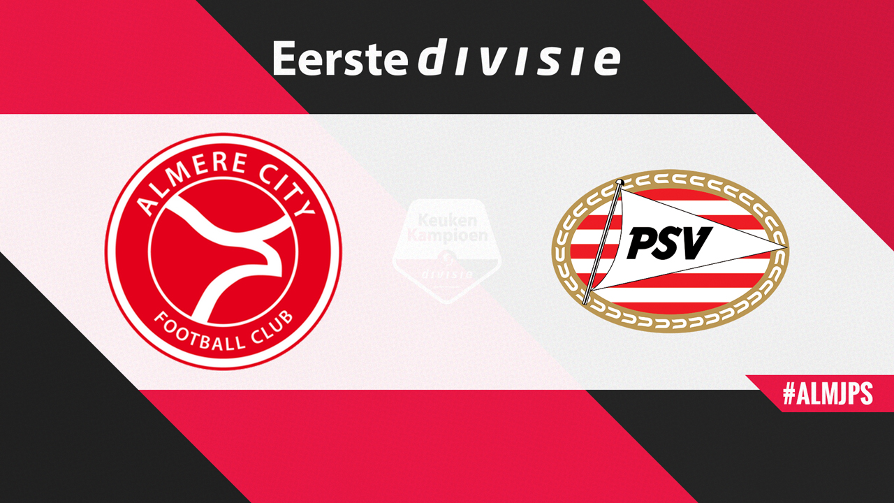 Almere City vs Jong PSV poster