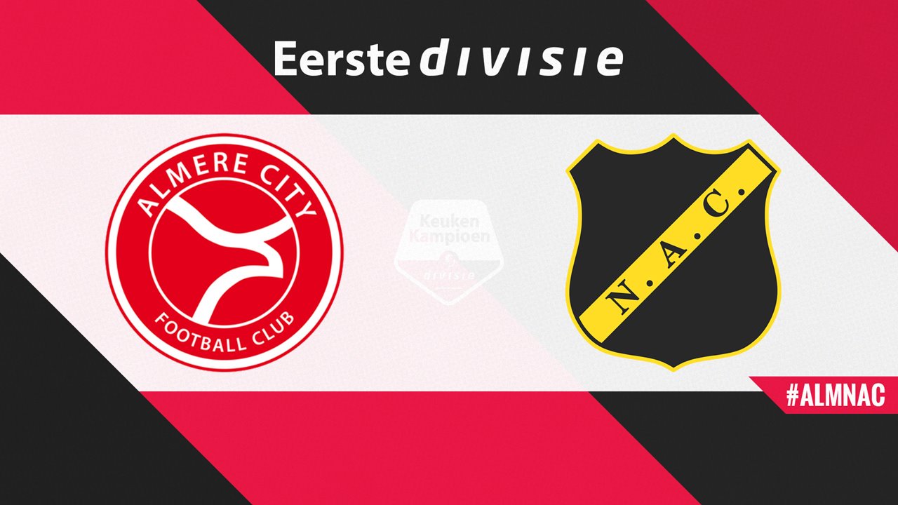 Almere City vs NAC Breda poster