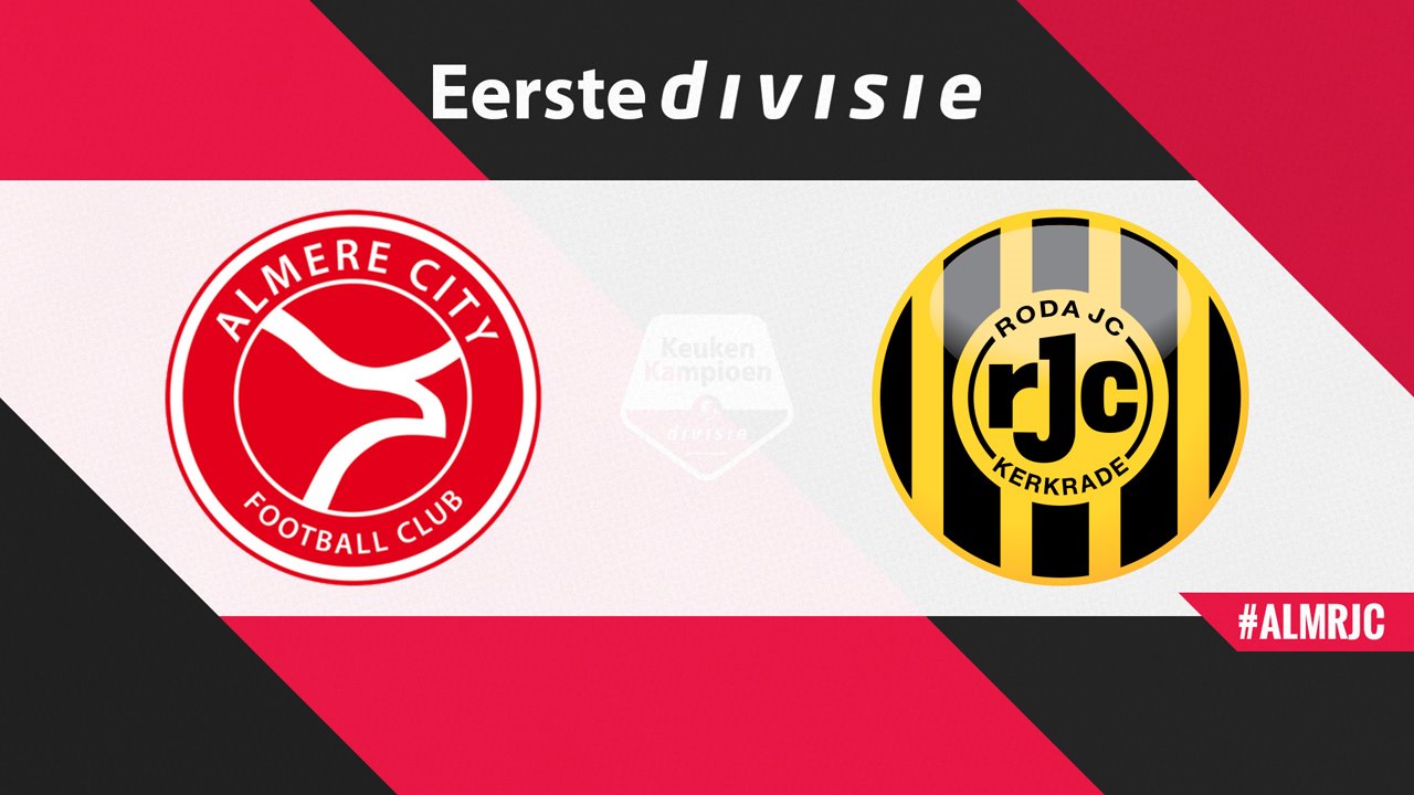 Almere City vs Roda JC poster