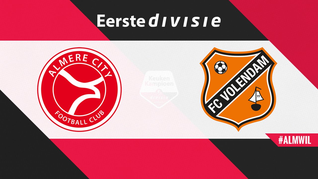 Almere City vs Volendam poster