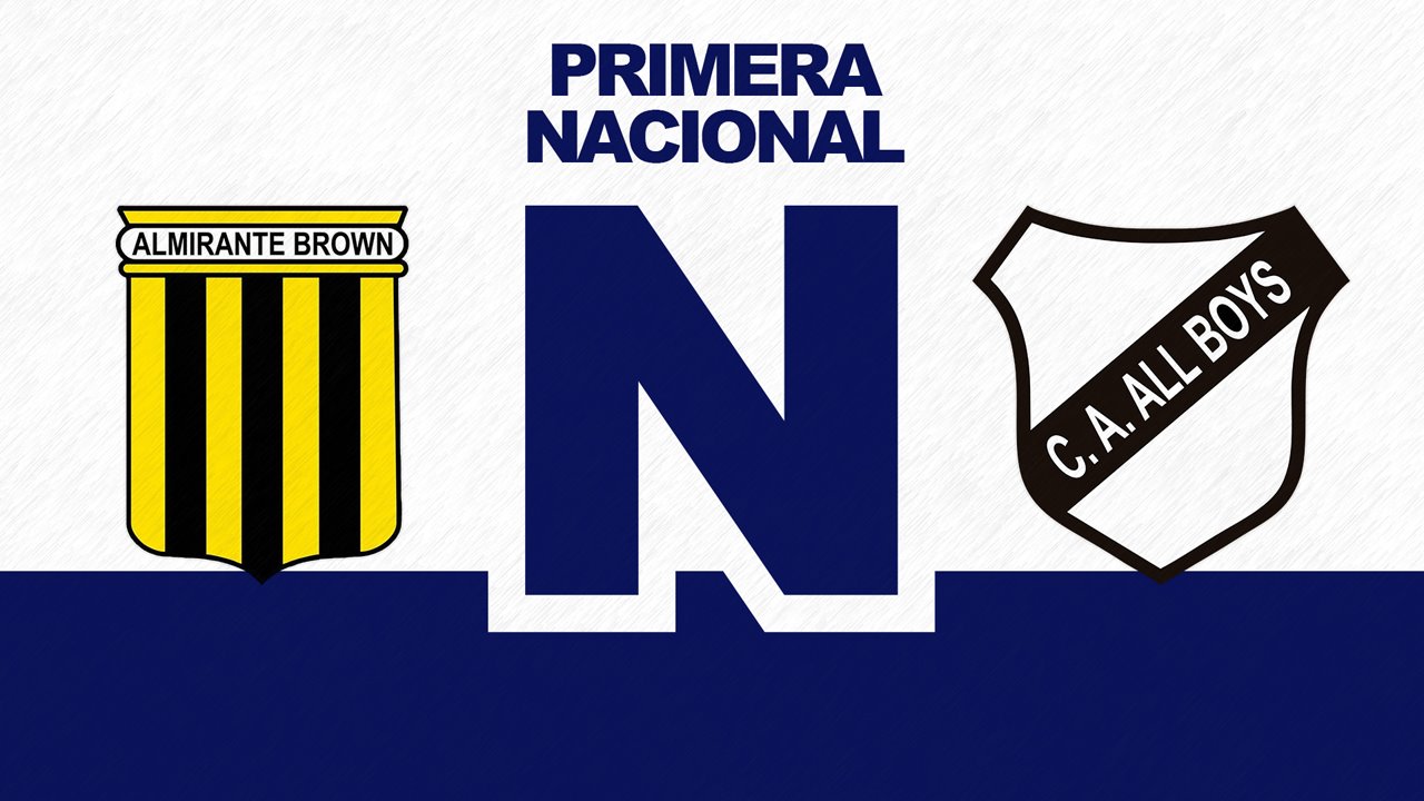 Almirante Brown vs All Boys poster