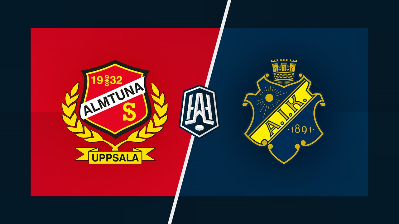 Almtuna IS vs AIK IF poster