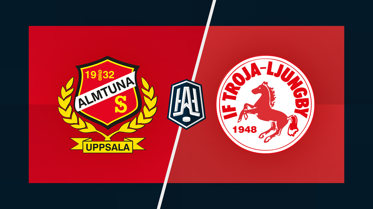 Almtuna IS vs Troja-Ljungby poster