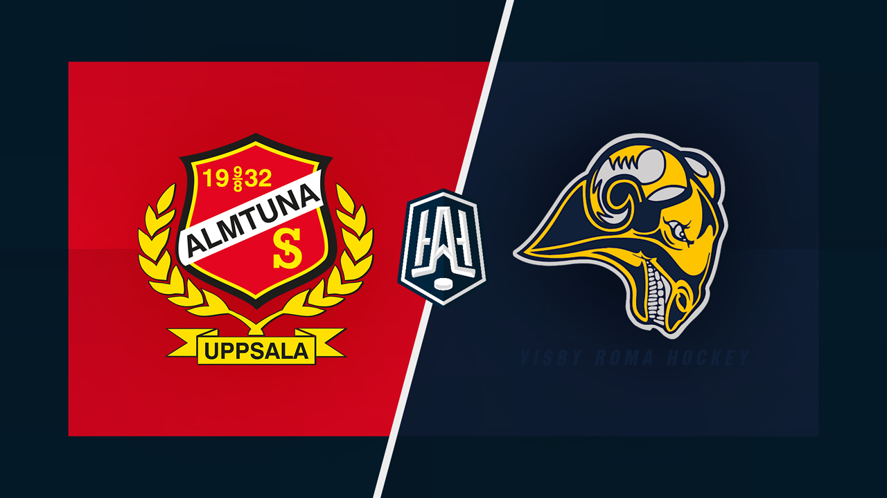 Almtuna IS vs Visby-Roma HK poster