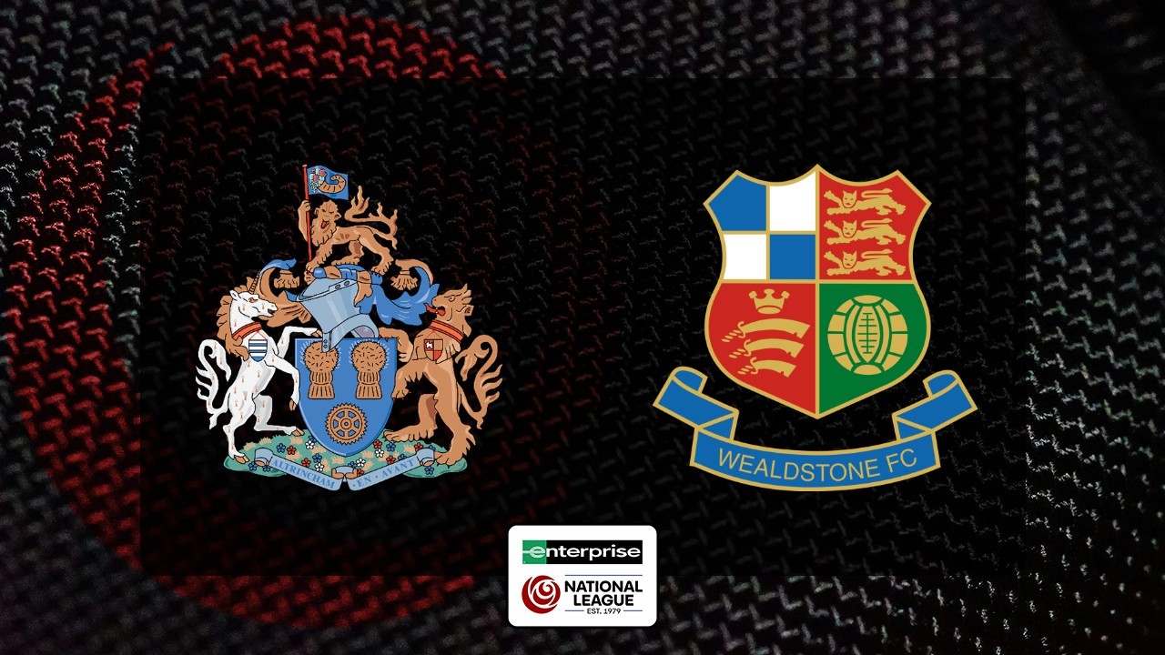 Altrincham vs Wealdstone poster