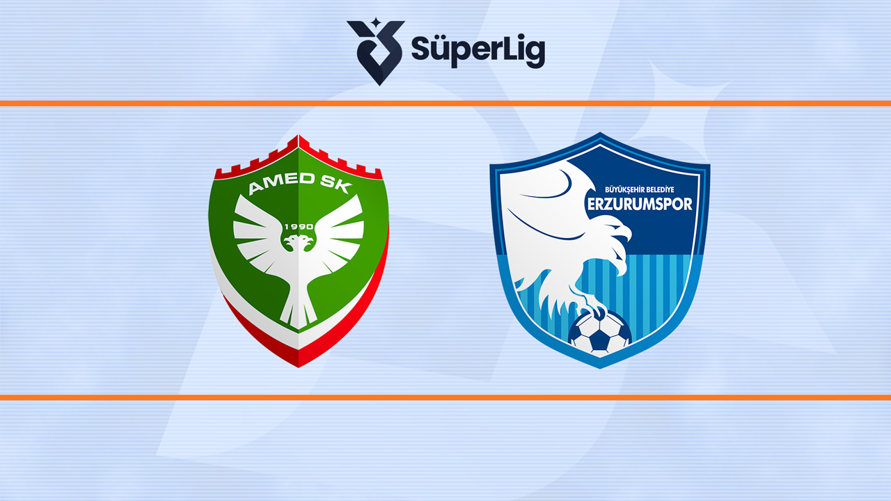 Amed vs Erzurumspor poster