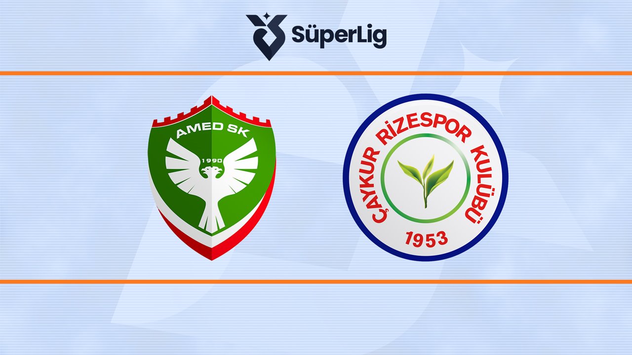 Amed vs Rizespor poster