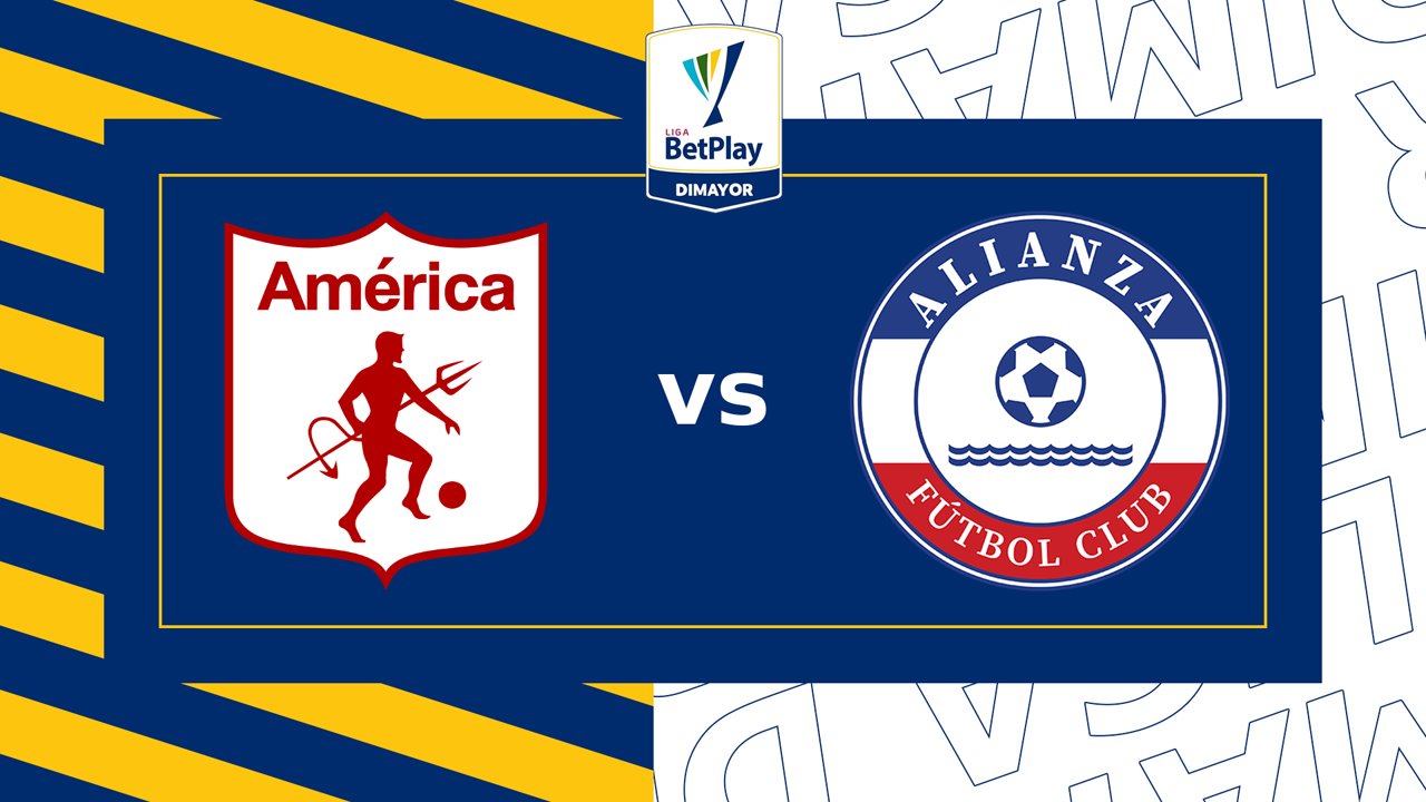 América de Cali vs Alianza de Valledupar poster