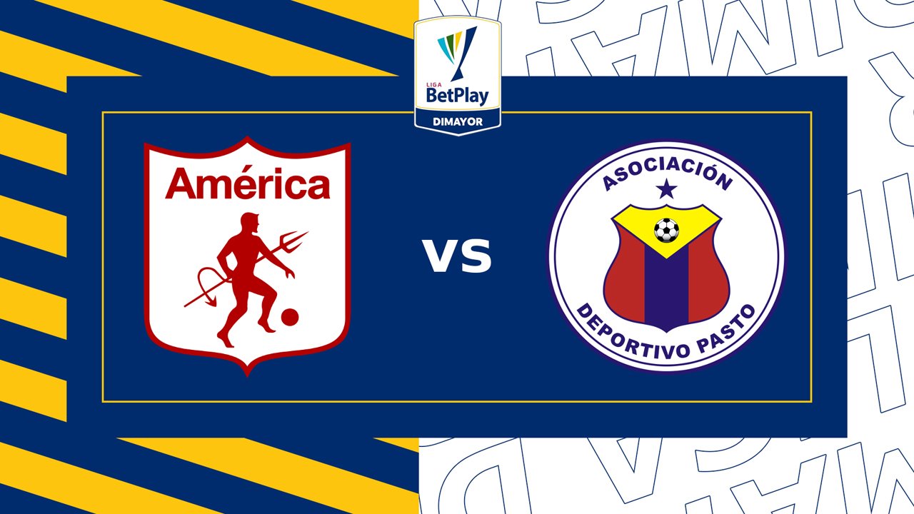 América de Cali vs Deportivo Pasto poster