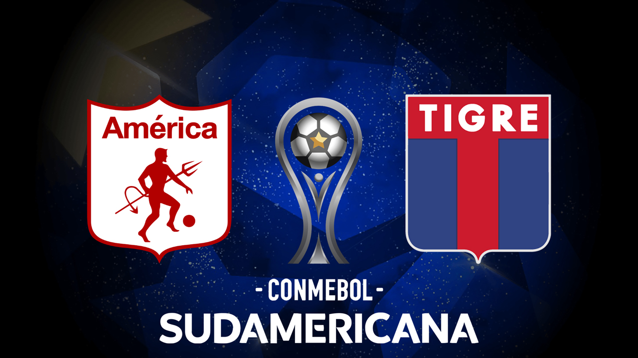 América de Cali vs Tigre poster