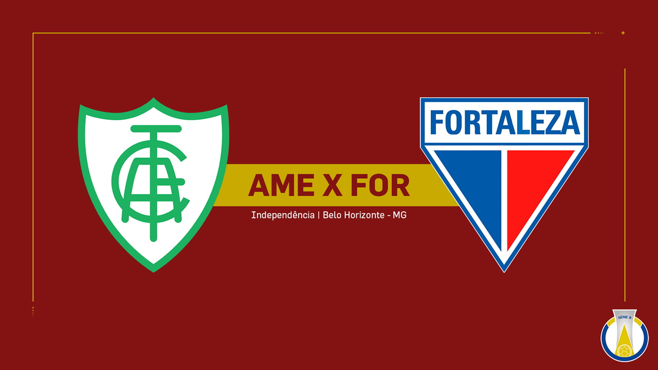 América Mineiro vs Fortaleza poster