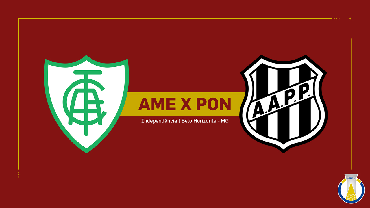 América Mineiro vs Ponte Preta poster