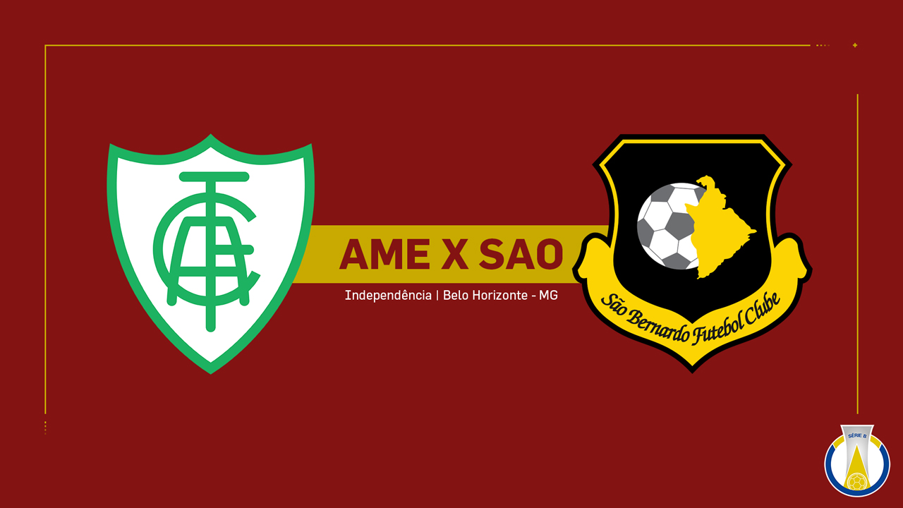 América Mineiro vs São Bernardo poster