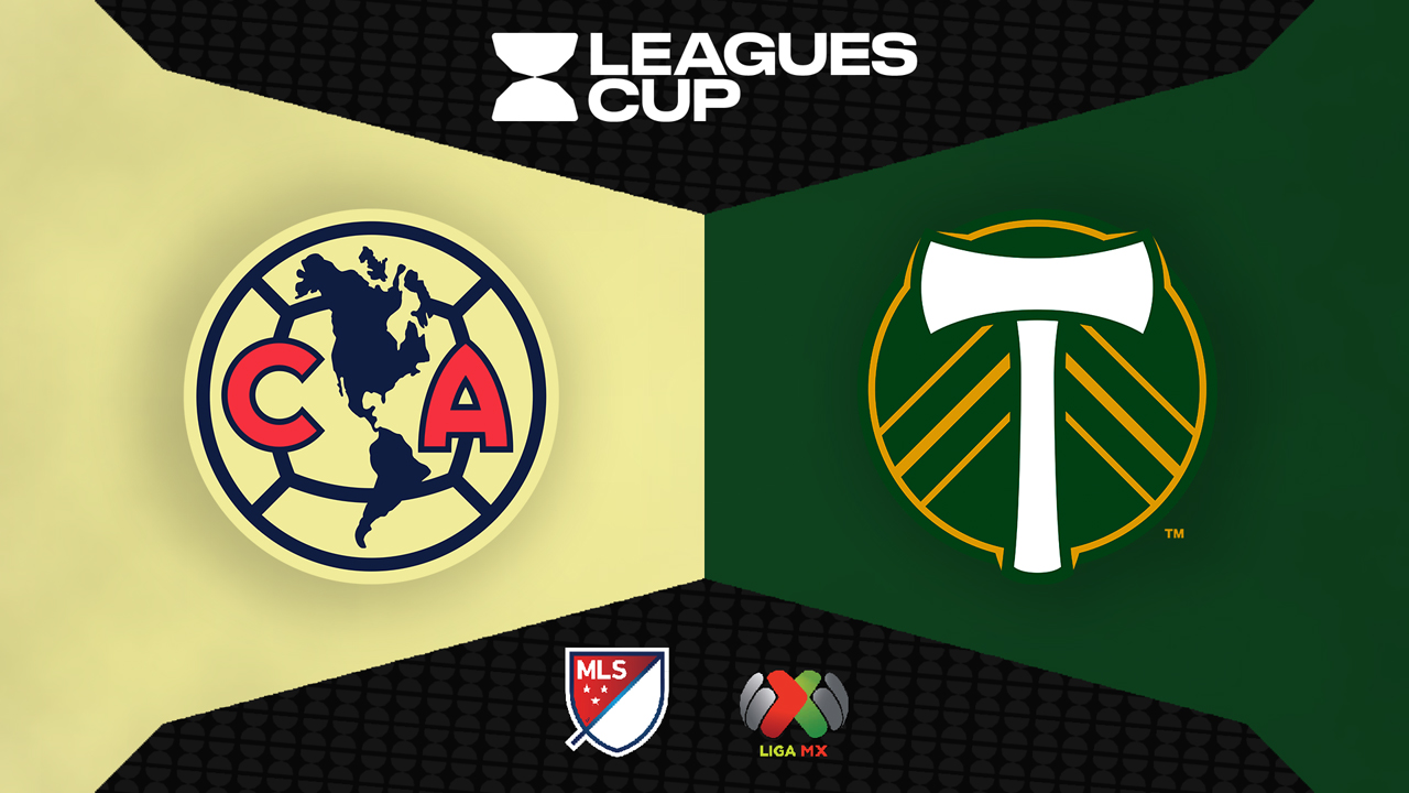 América vs Portland Timbers poster