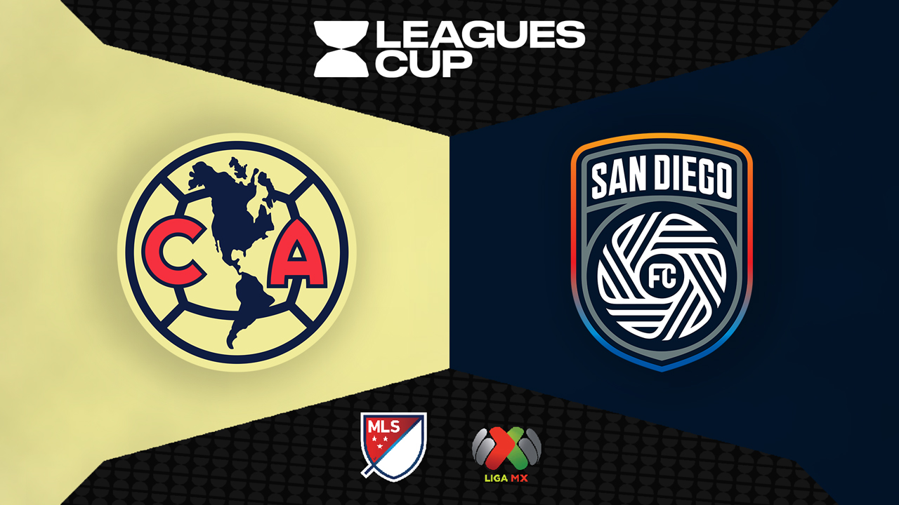 América vs San Diego FC poster