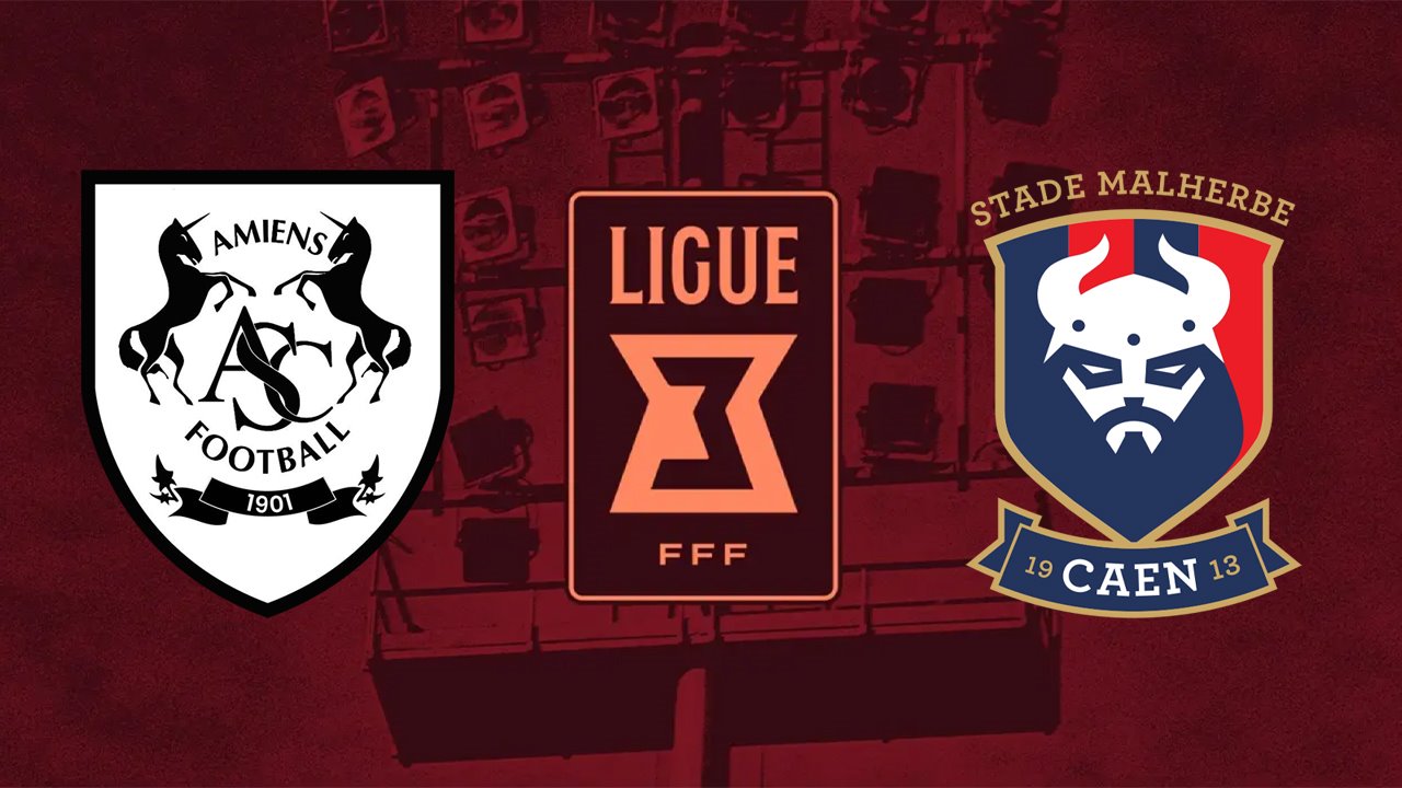Amiens vs Caen poster
