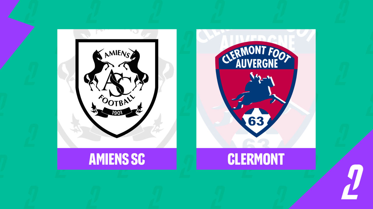 Amiens vs Clermont Foot poster