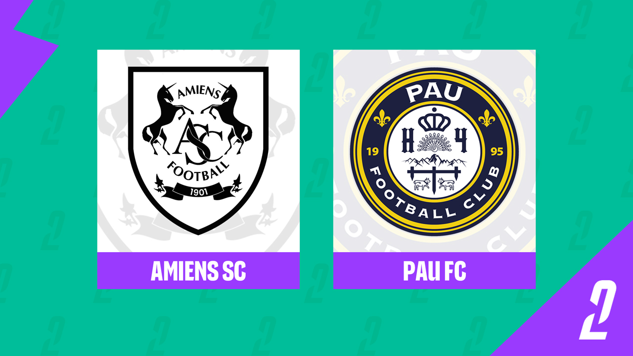 Amiens vs Pau FC poster