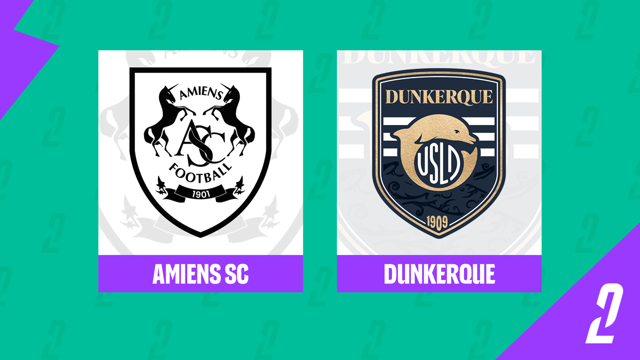 Amiens vs USL Dunkerque poster
