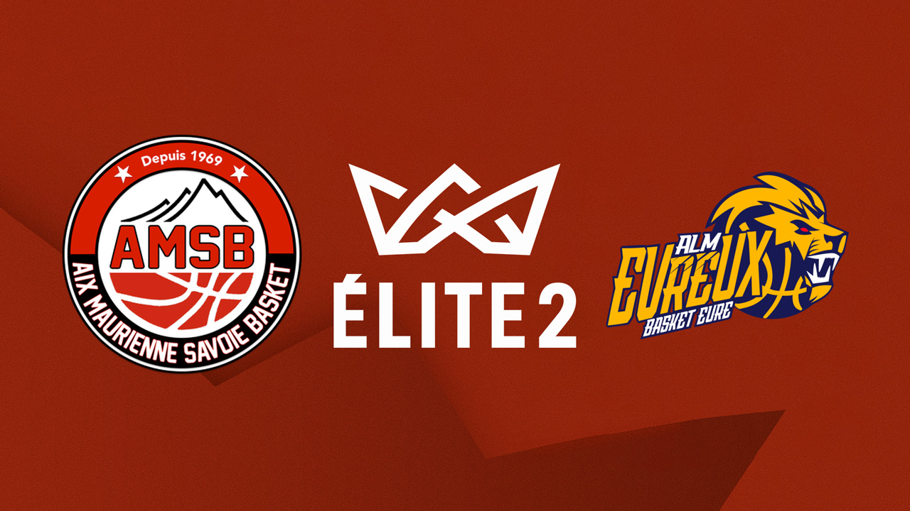 AMSB vs ALM Évreux Basket poster