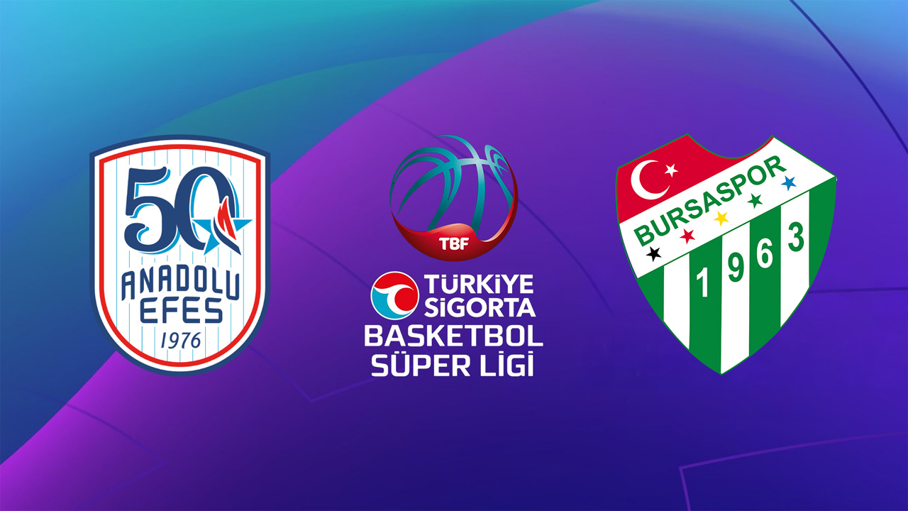 Anadolu Efes SK vs Bursaspor Basketbol poster