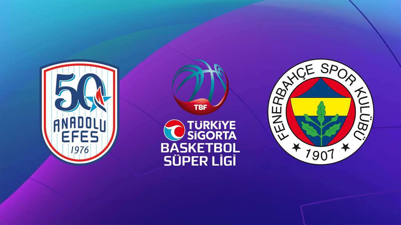 Anadolu Efes SK vs Fenerbahçe Basketbol poster