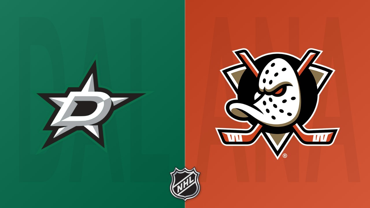 Anaheim Ducks vs Dallas Stars poster