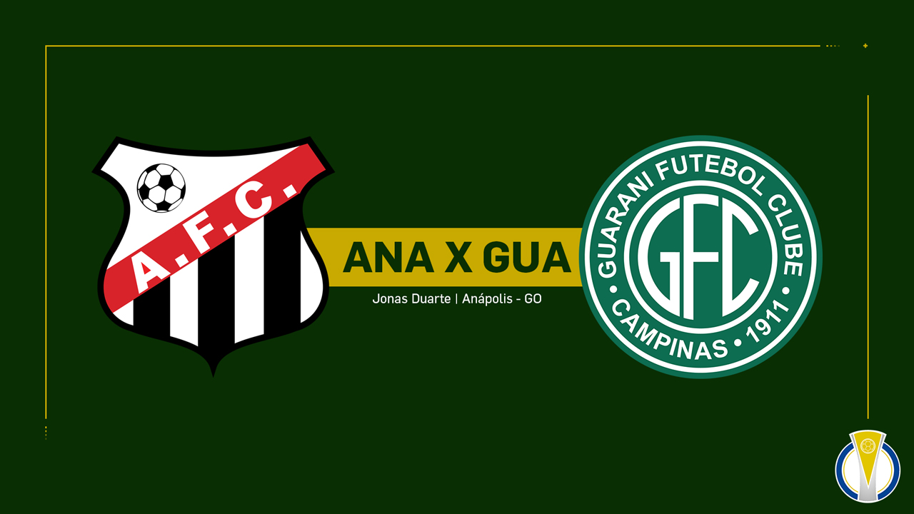 Anápolis vs Guarani poster