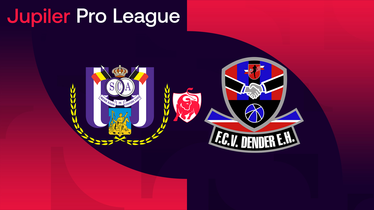 Anderlecht vs Dender poster