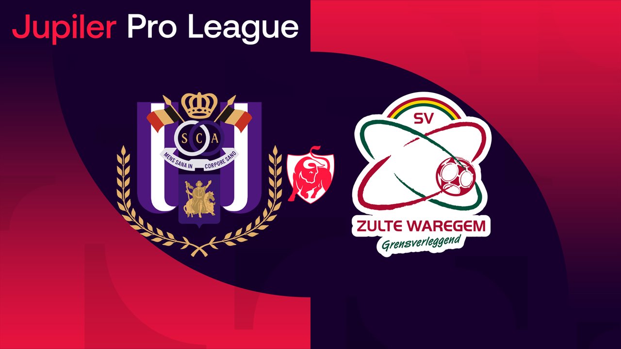 Anderlecht vs Zulte Waregem poster