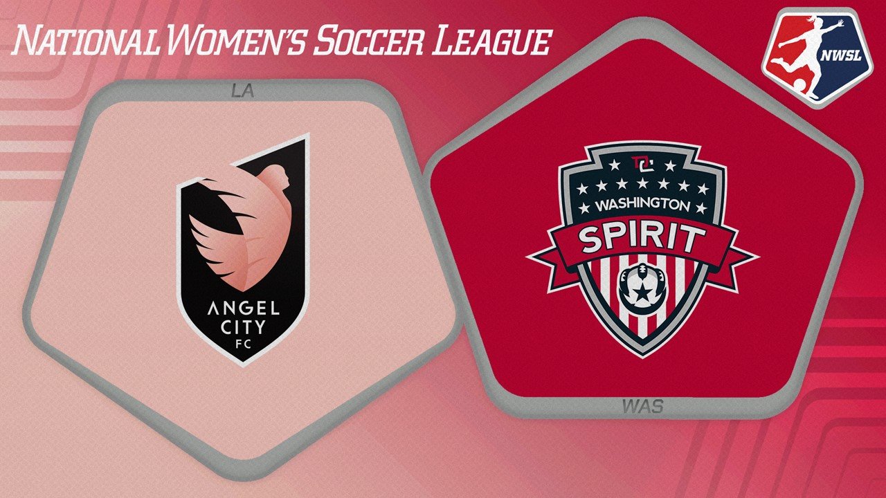 Angel City vs Washington Spirit poster