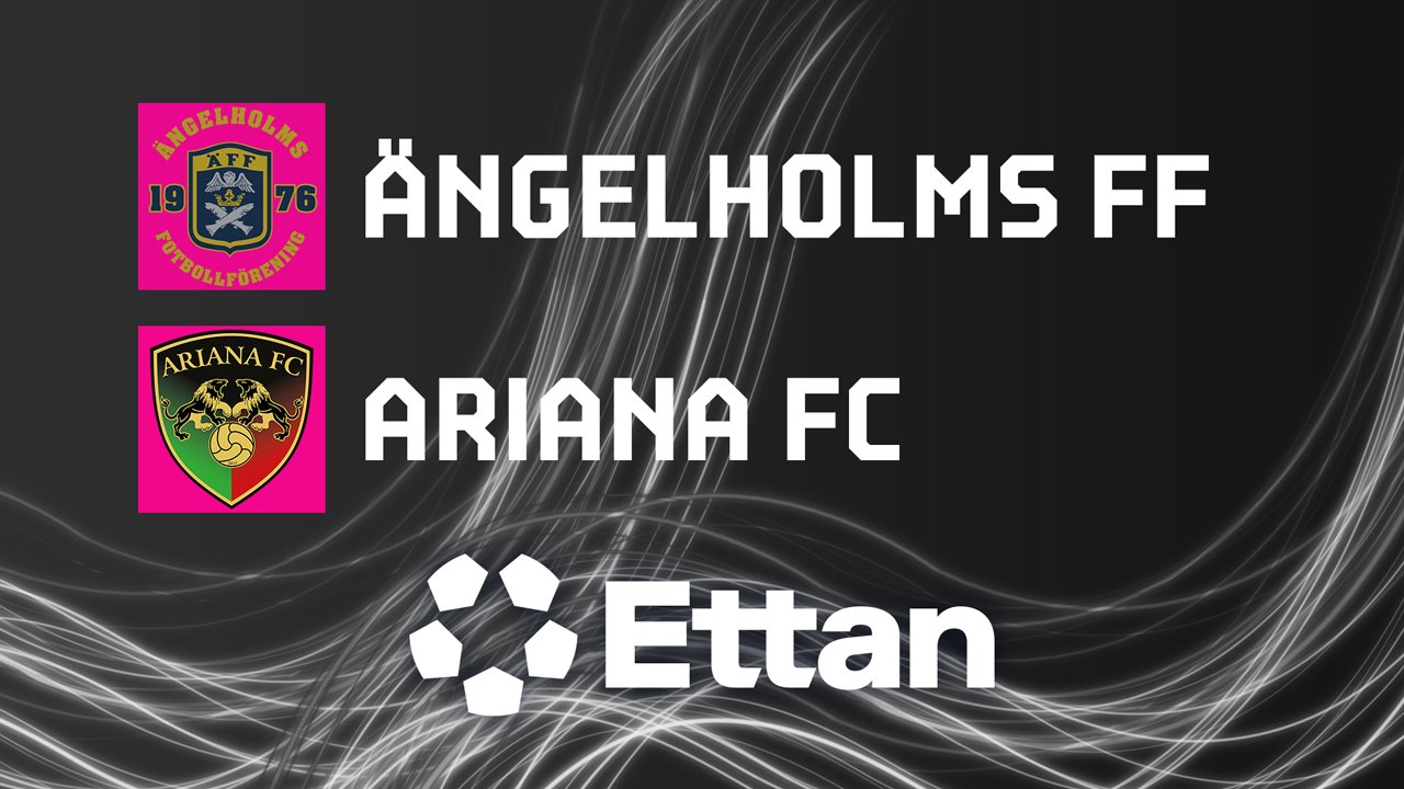 Ängelholm vs AFC Malmö poster