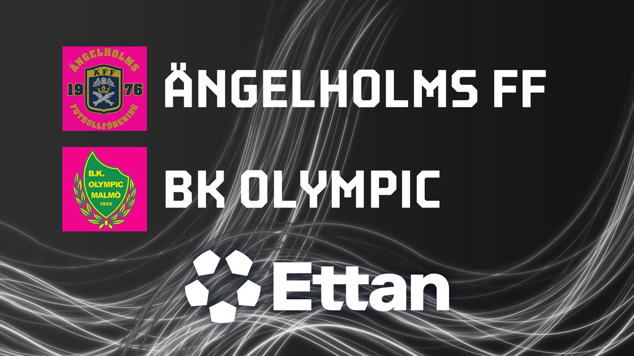 Ängelholm vs BK Olympic poster