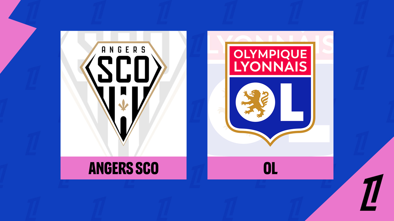 Angers vs Lyon poster