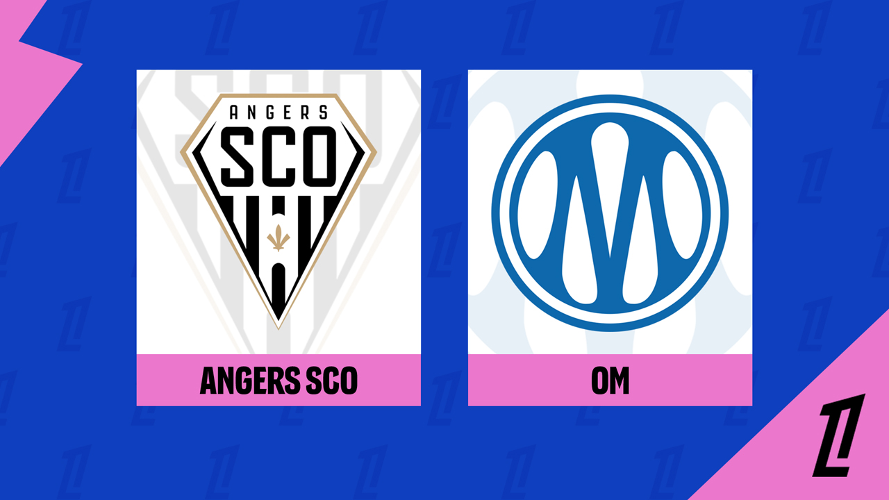 Angers vs Marseille poster