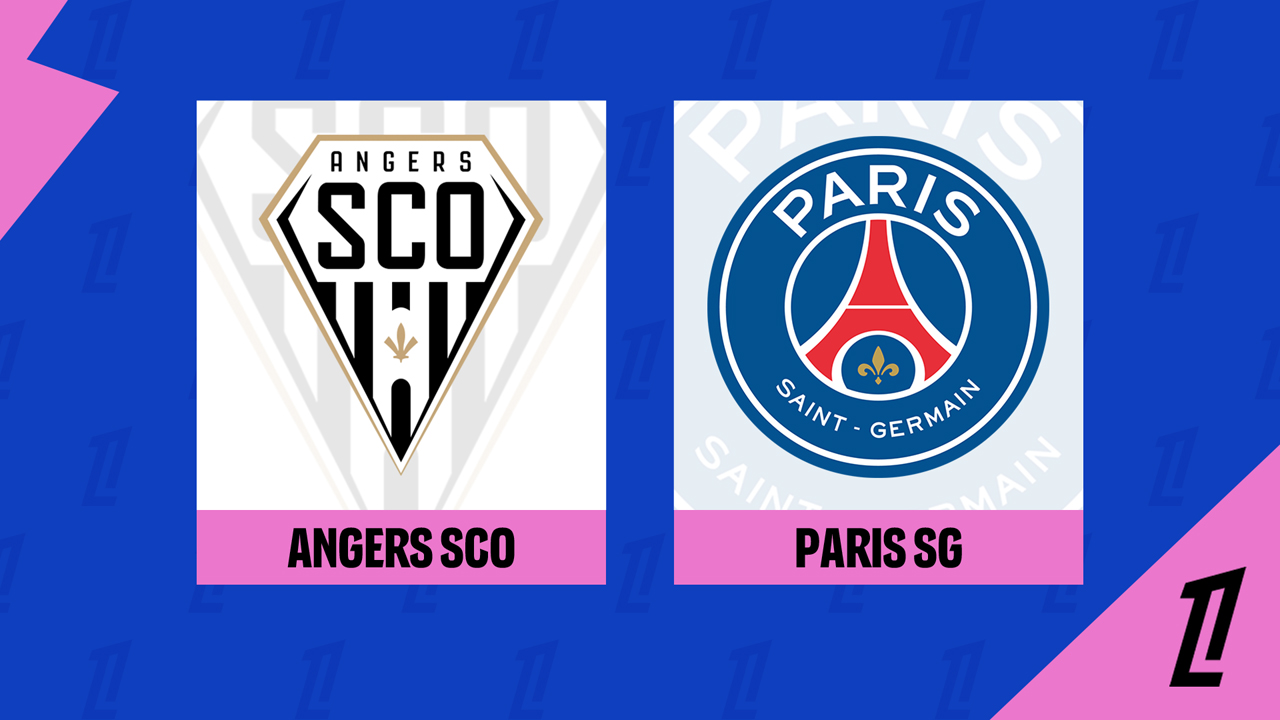 Angers vs Paris SG poster
