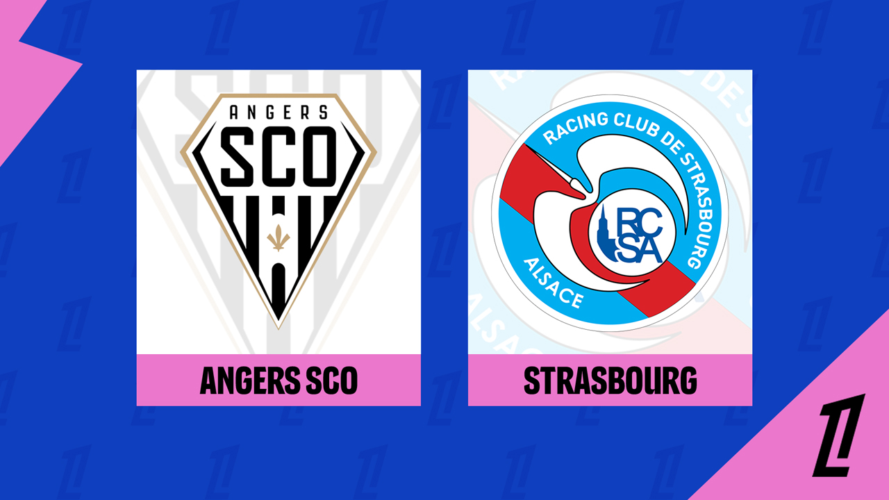 Angers vs Strasbourg poster